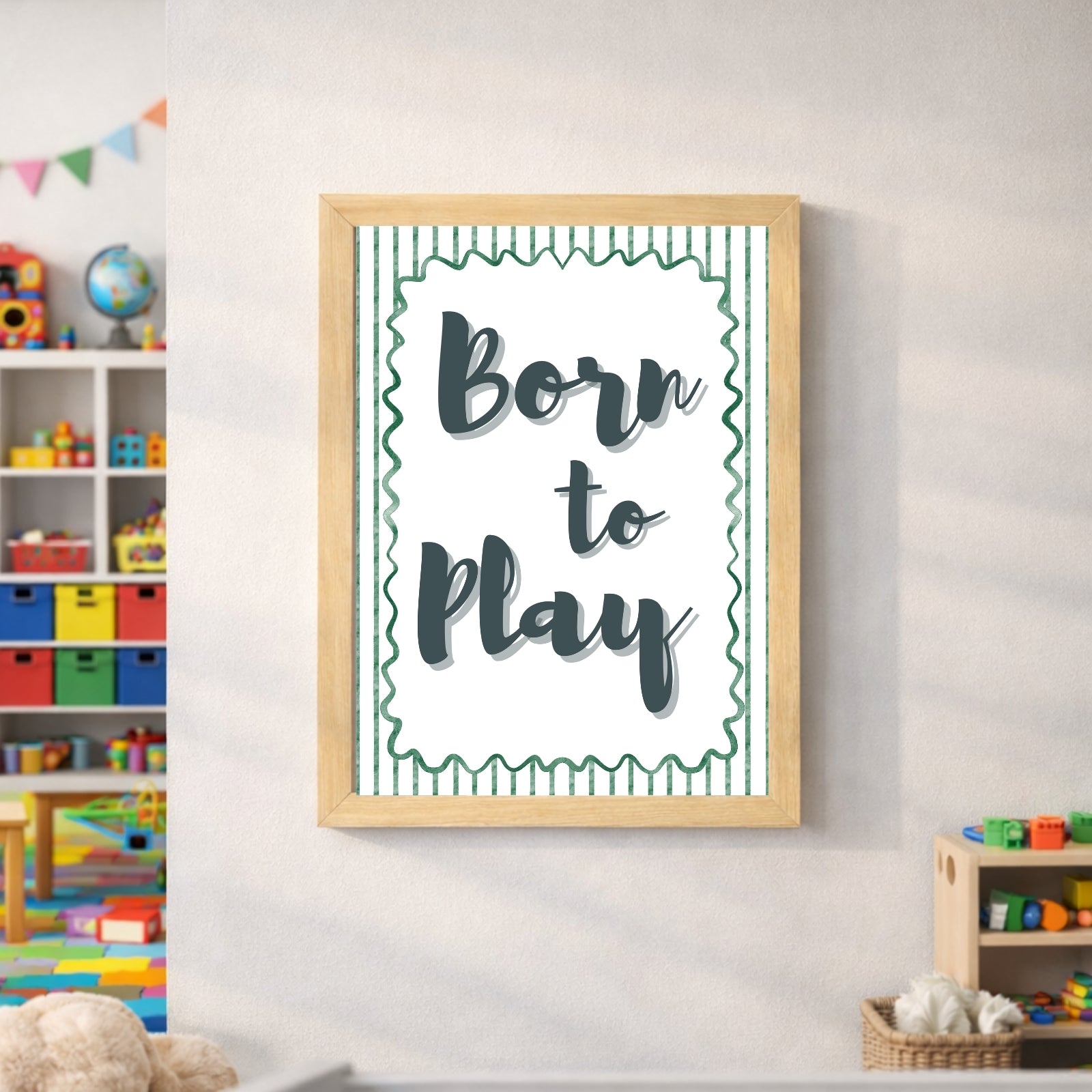 Dinosaur Baseball Wall Art Set of 6 Printable, Cool Boys Sports Room Decor, Big Kid Bedroom Digital Print, Dino Born to Play