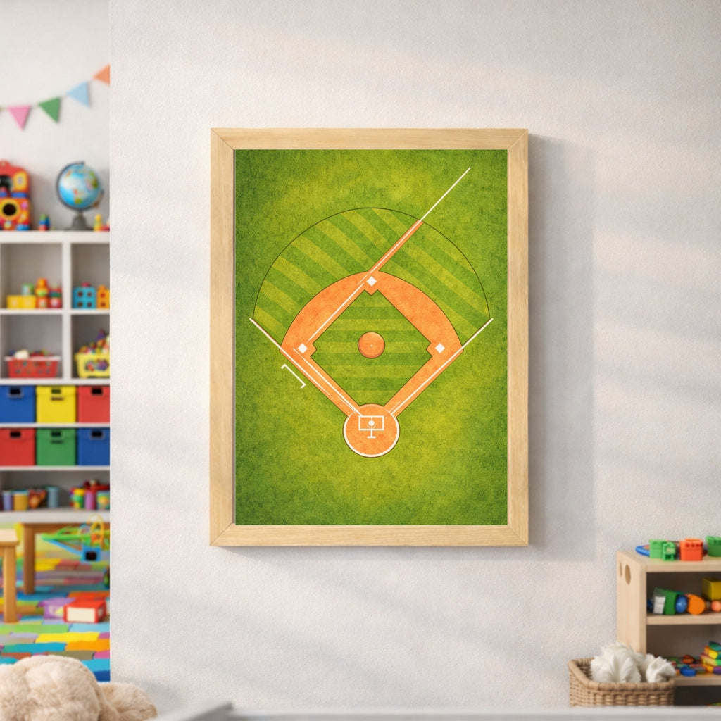 Dinosaur Baseball Wall Art Set of 6 Printable, Cool Boys Sports Room Decor, Big Kid Bedroom Digital Print, Dino Born to Play